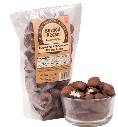 NO ADDED SUGAR MILK CHOCOLATE PECANS